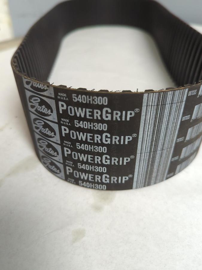 GATES,540H300,POWER GRIP TIMING BELT 54 INCH LONG 3 INCH WIDE NOS