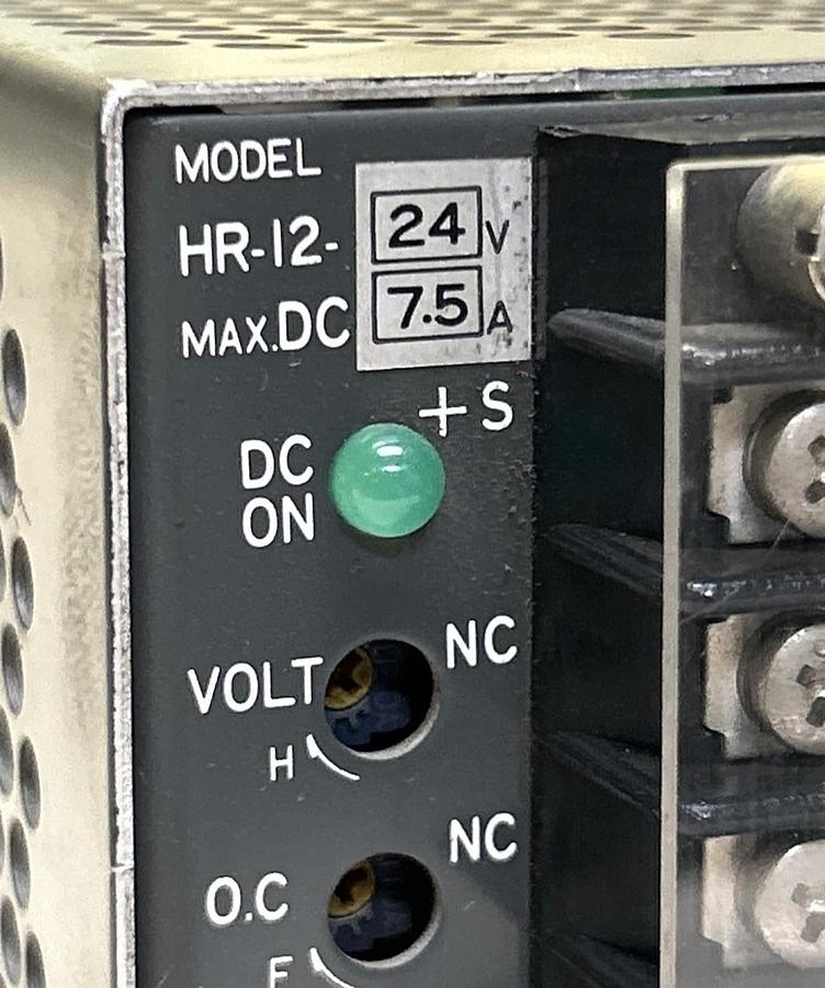 Used NEMIC LAMBDA,HR-12-24V,POWER SUPPLY