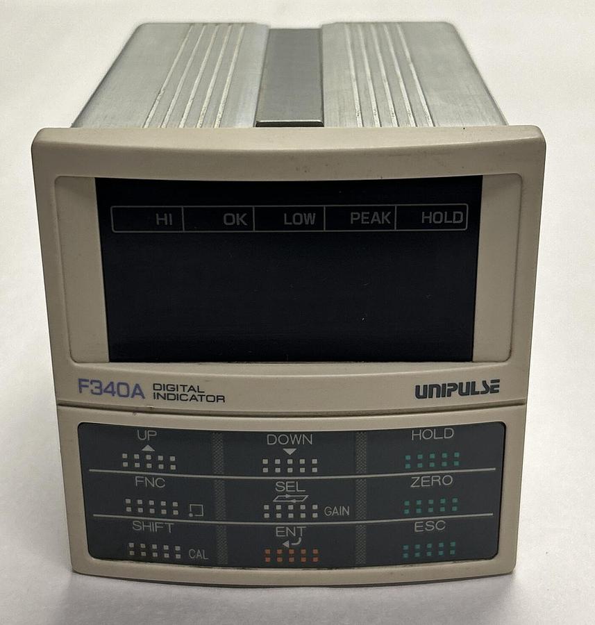 Used UNIPULSE,F-340A,DIGITAL INDICATOR