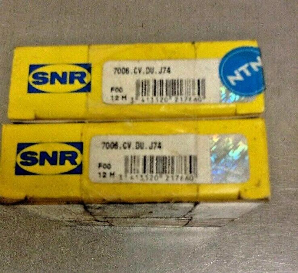 NTN/SNR,7006CVDUJ74,High Precision Angular Contact Ball Bearing