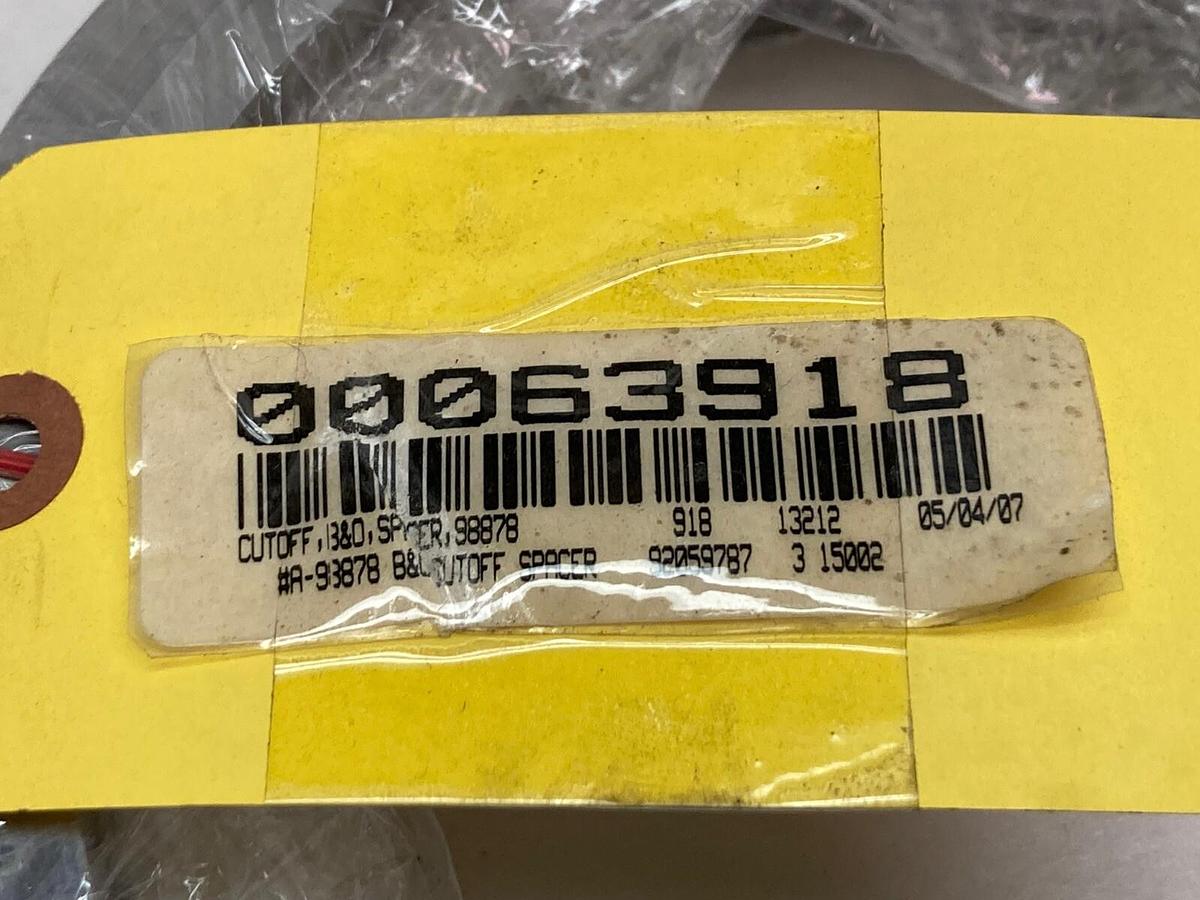 B&O,98878,Cutoff Spacer