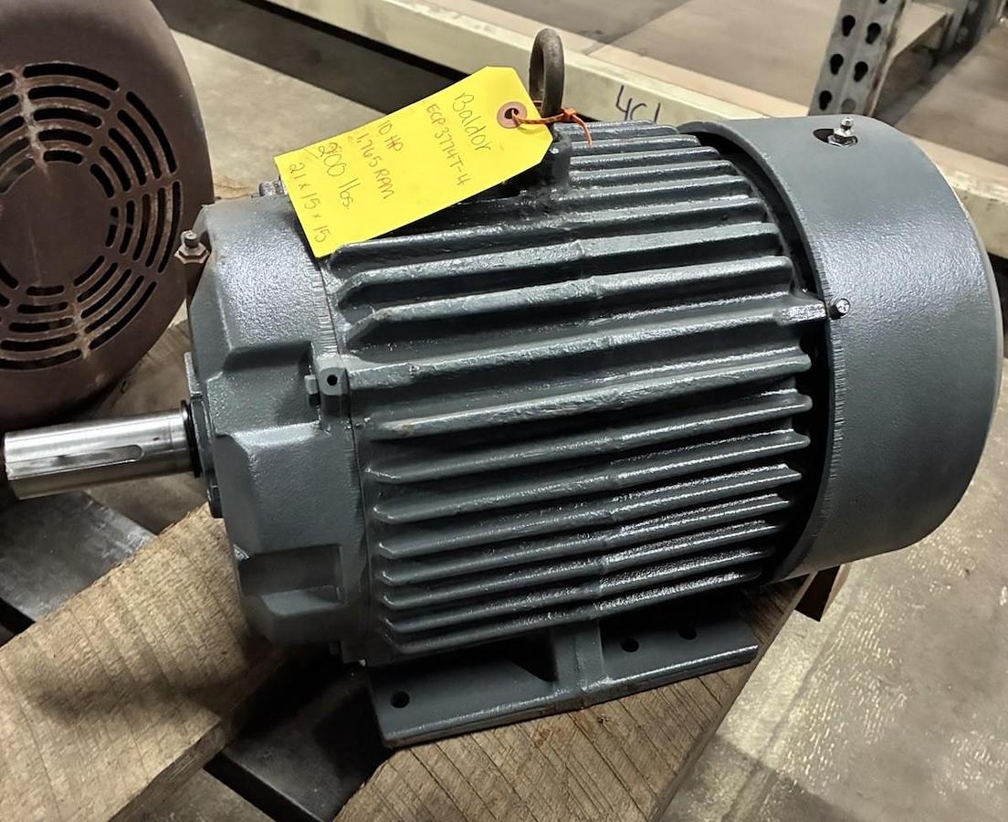 Used BALDOR,ECP3774T-4,SEVERE DUTY XEX MOTOR 10HP 1765RPM 3PH 215T