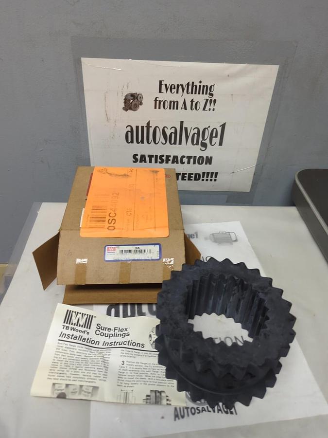 TB WOOD'S,8JS,8JES EPDM SPLIT SFT SLEEVE NOS