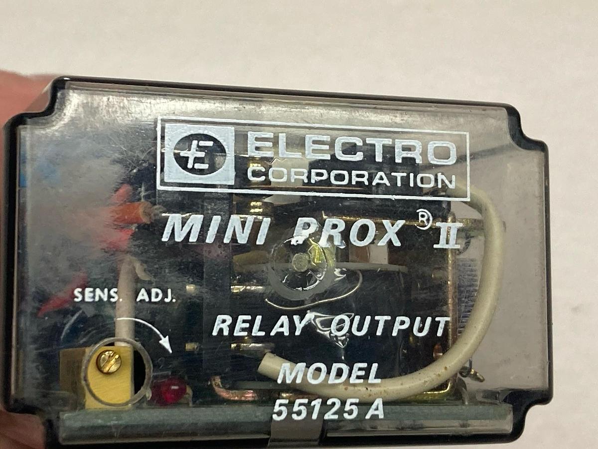 Electro Corporation,Model 55125A,Mini Prox II Relay Output 15Vac 50/60Hz