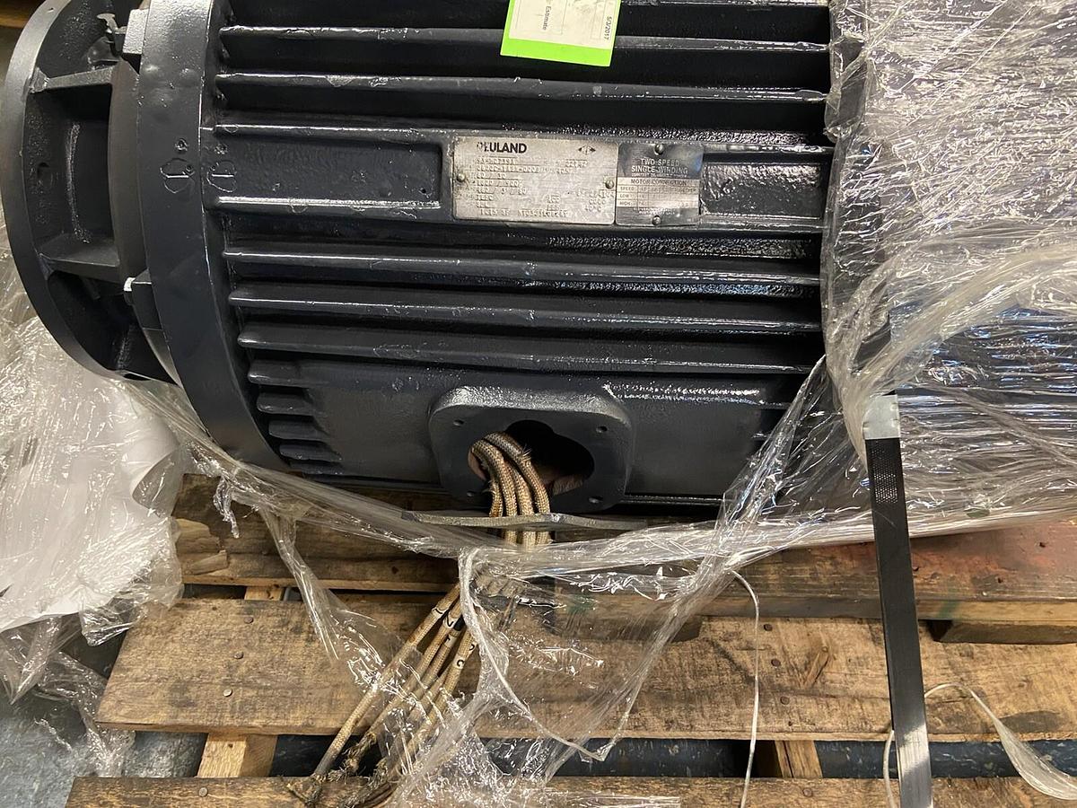 Used Reuland,0600C-1ABN-0008,Motor 60HP 1800RPM 460V Frame 405