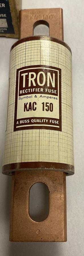 Used Bussmann,KAC 150,Fuse Lot Of 4 NOS