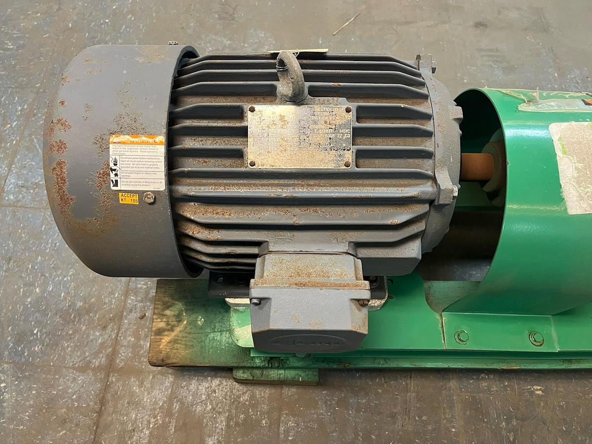 Used HYDROMATIC,30MPD,SELF PRIMING SEWAGE PUMP 3" 7.5HP 1745RPM 3PH