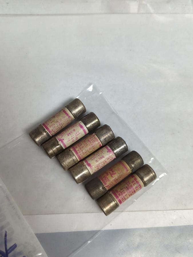 Used GOULD SHAWMUT,TR-15,TRI-ONIC 15 AMP FUSE LOT OF 6 PRE-OWNED