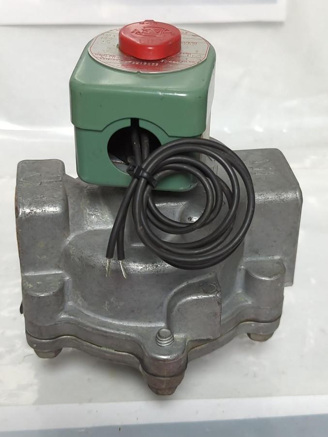 Used ASCO,EF8215C53,2-WAY GAS SOLENOID VALVE 1 INCH PRE-OWNED
