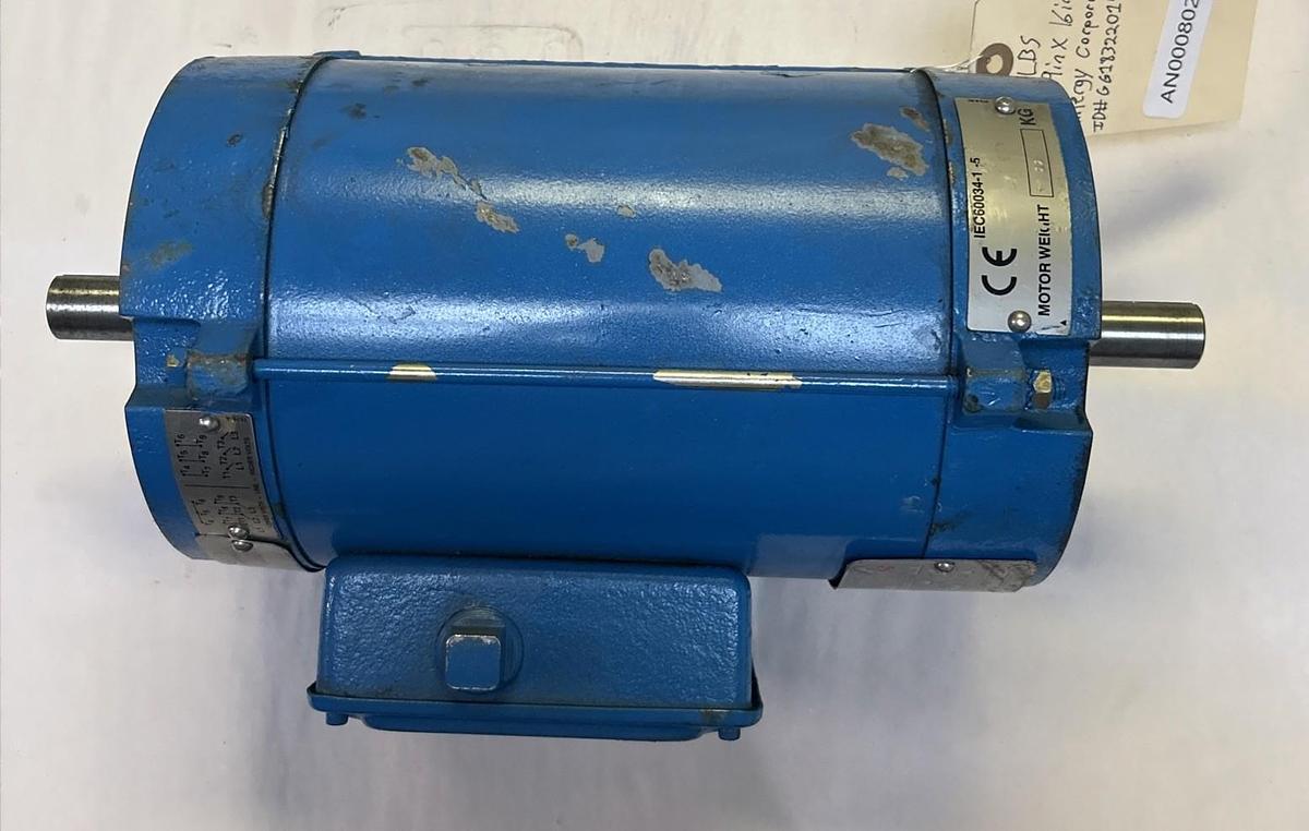 Used BALDOR,GG183220140,MOTOR 3/4HP 1745RPM 230/460V 145TC7 FRAME