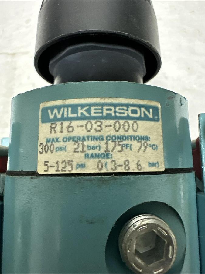 WIlkerson,R16-03-000,Pneumatic Regulator