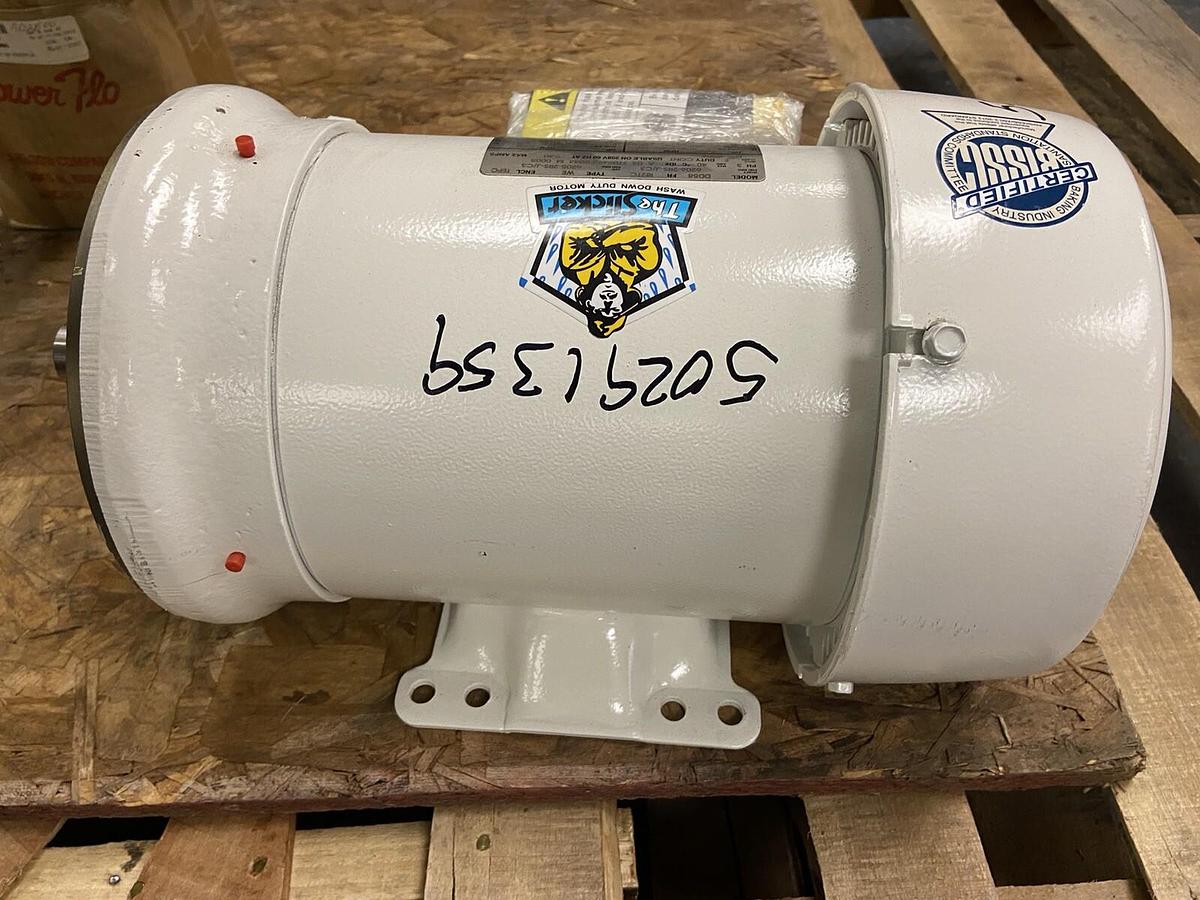 US Motors,DD58,3Hp Washdown Motor 1765RPM 208-230/460V Frame 182TC