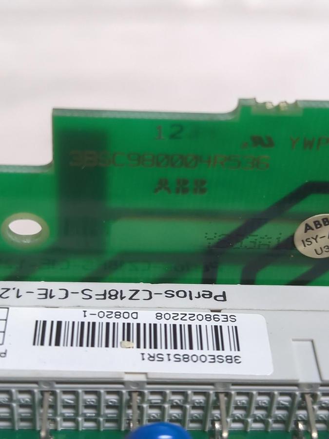 Used ABB,38SC980004R536,PCB CONTROL BOARD ASSEMBLY PRE-OWNED