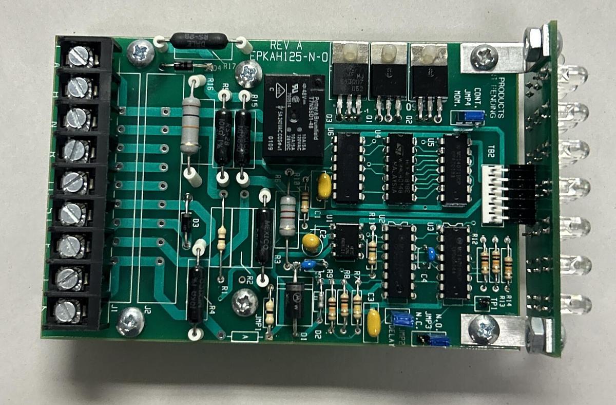 ELECTRO DEVICES,EPKAH125-N-0,REV A ANNUNCIATOR SIGNAL BOARD NOS