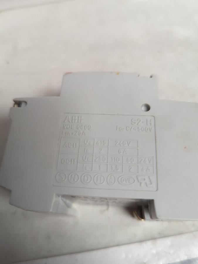 Used ABB,S 272 K16A,CIRCUIT BREAKER PRE-OWNED