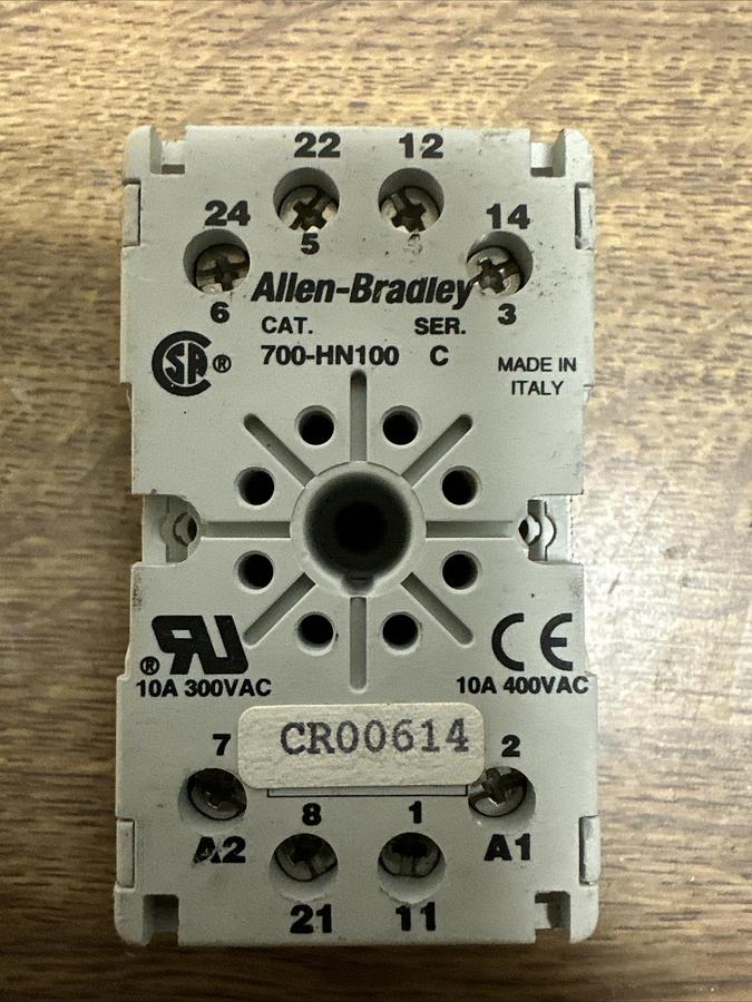 Used Allen Bradley,700-HN100,Relay Block