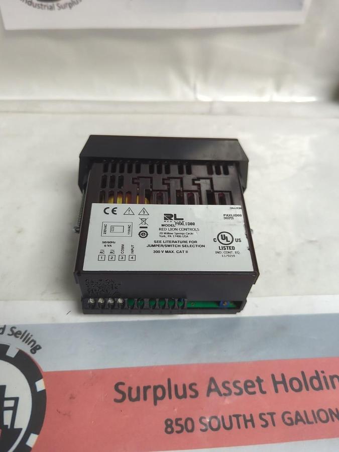 Used RED LION CONTROLS,PAXLID00,DIGITAL METER PRE-OWNED