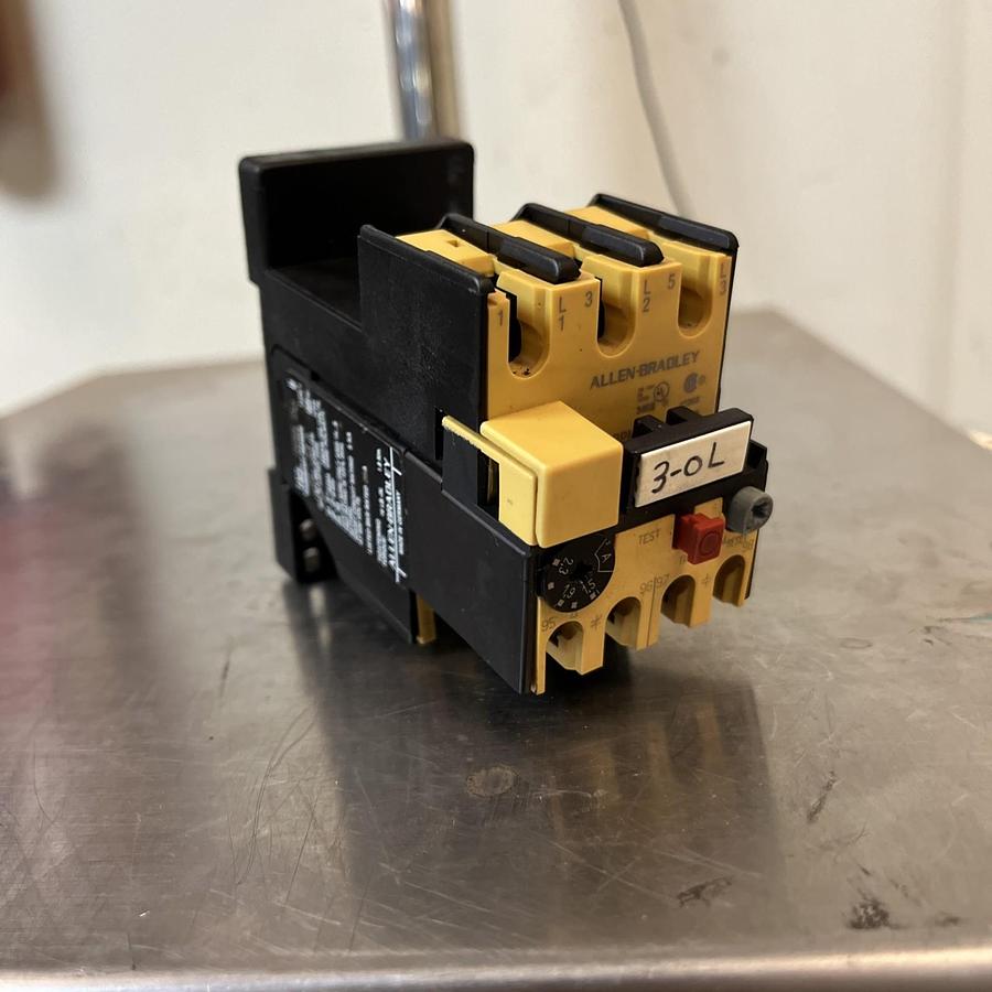 Used ALLEN BRADLEY,193-BSB-22,SER B OVERLOAD RELAY 1.5-2.3A
