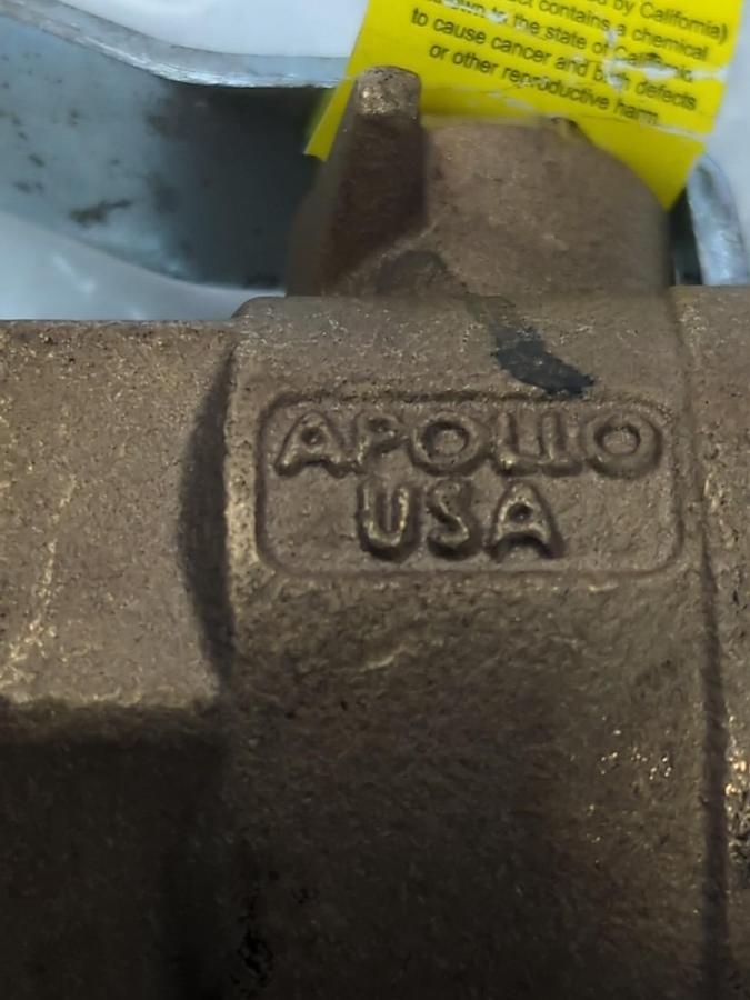 APOLLO,70-07-01,BALL VALVE 1-1/2 INCH 600CWP NOS
