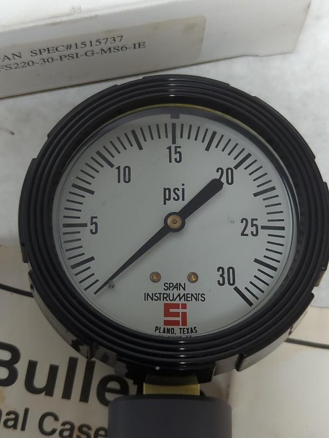 SPAN,1515737,GAUGE LFS220-30-PSI-G-MS6-IE NOS
