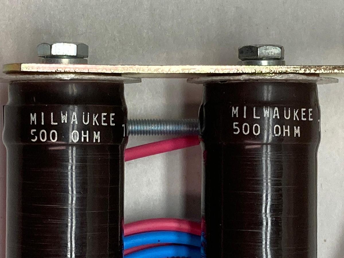 Milwaukee,500 OHM 7/00,Resistor Braking Brake 45 degree angle