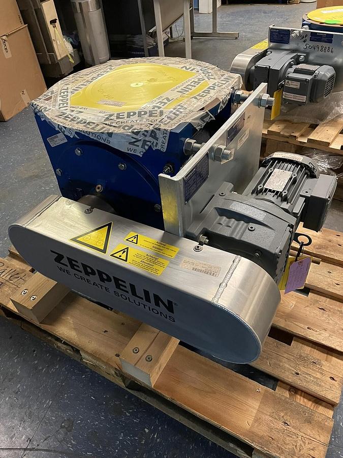 Used ZEPPELIN,A1 320/21.6 GC-II,ROTARY DISCHARGE FEEDER VALVE