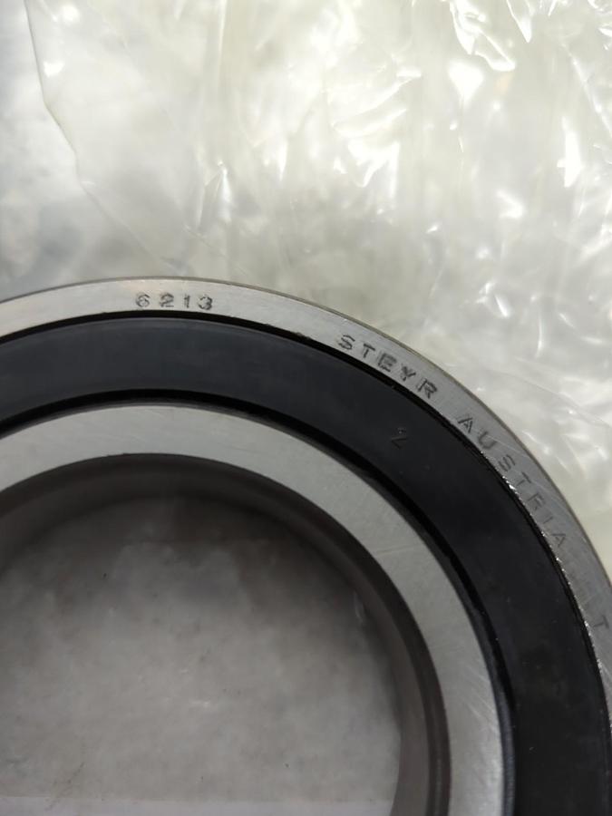STEYR,6213K-2RS,RUBBER SEALED DEEP GROOVE BALL BEARING NOS