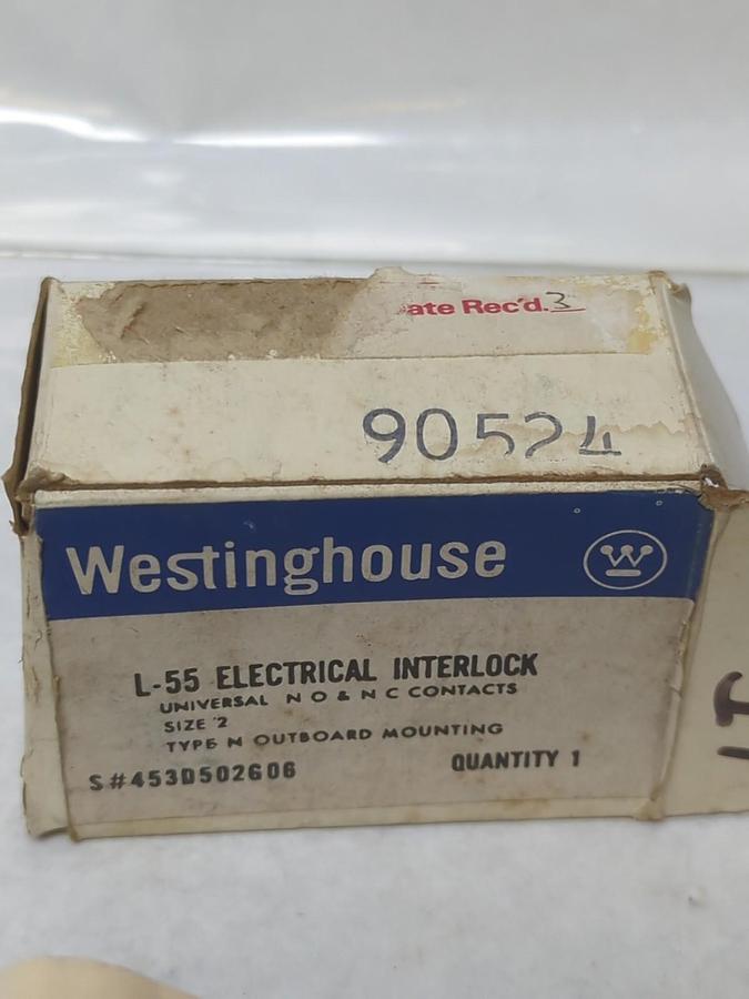 WESTINGHOUSE,L-55,ELECTRICAL INTERLOCK SIZE 2 NOS