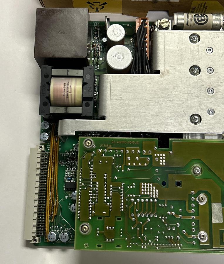 Used SIEMENS,6SC6-100-0GA12,POWER SUPPLY BOARD