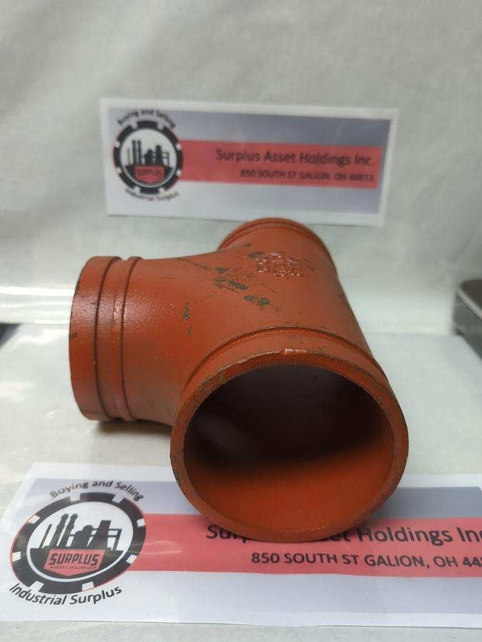 VICTAULIC,N0.20,PIPE FITTING TEE 4 INCH NOS