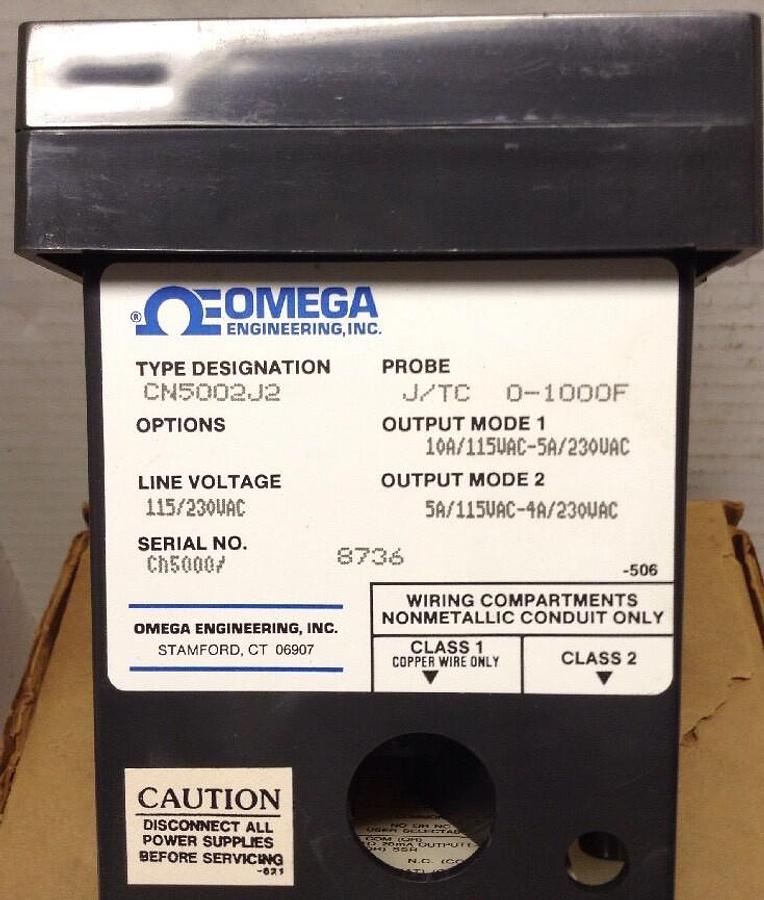 Omega Engineering,CN5002J2,Digital Temperature Control