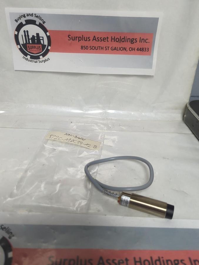 Used ALLEN BRADLEY,872C-A10C18-A2,PROXIMITY SENSOR PRE-OWNED