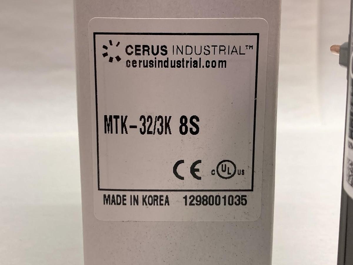 Cerus Industrial,MTK-32/3K 8S,Thermal Overload Relay 14-8 AWG