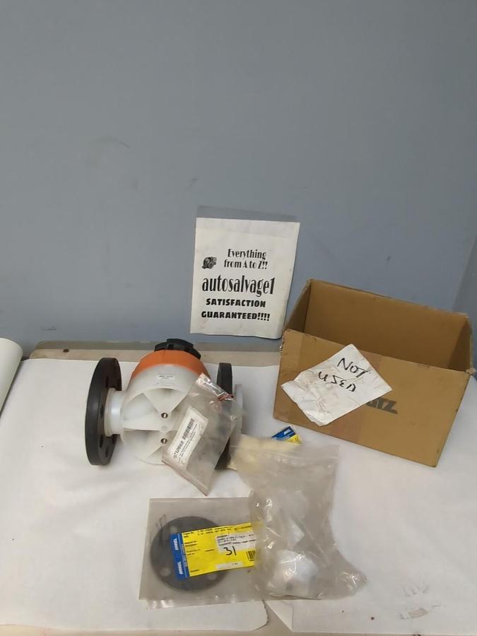 GEORGE FISCHER,185515037, 2 INCH DIAPHRAM VALVE WITH SEALS NOS