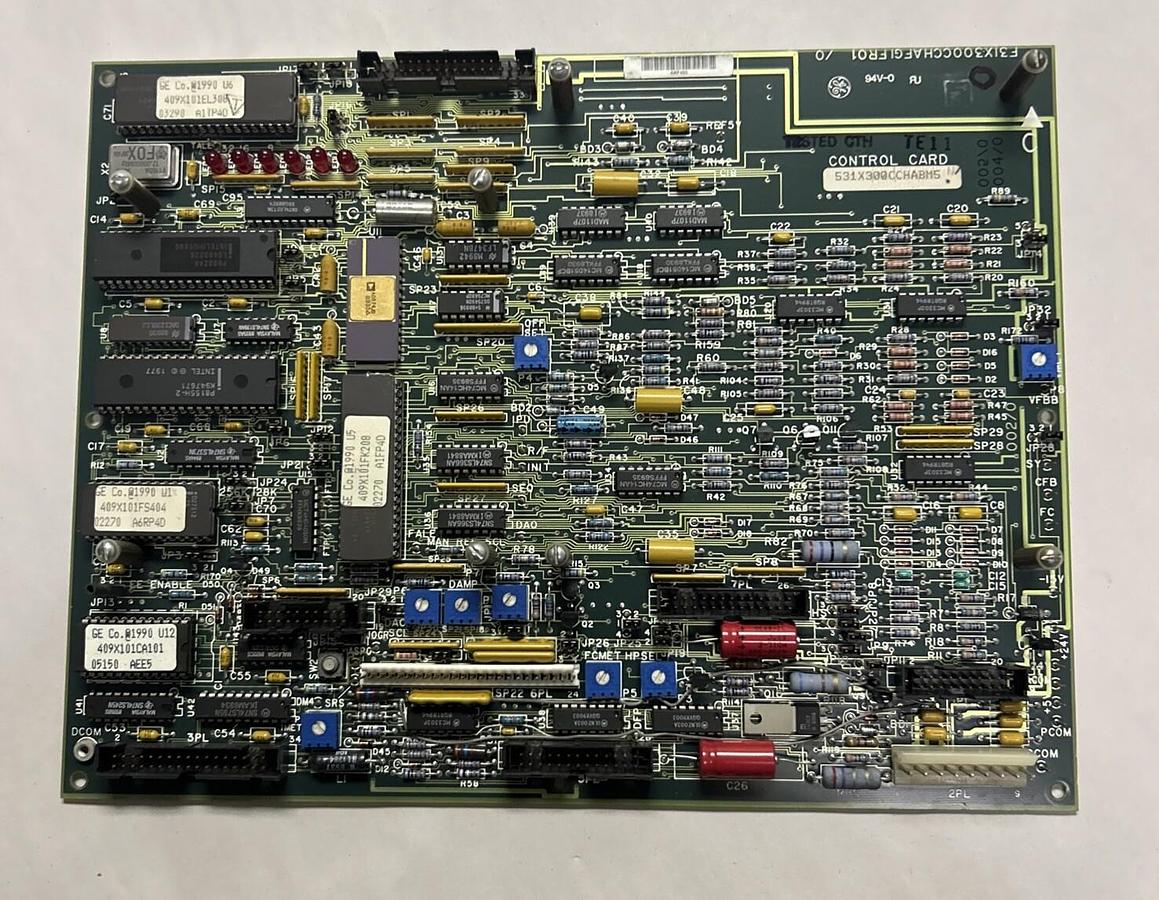 Used GENERAL ELECTRIC,531X300CCHABM5,CONTROL BOARD