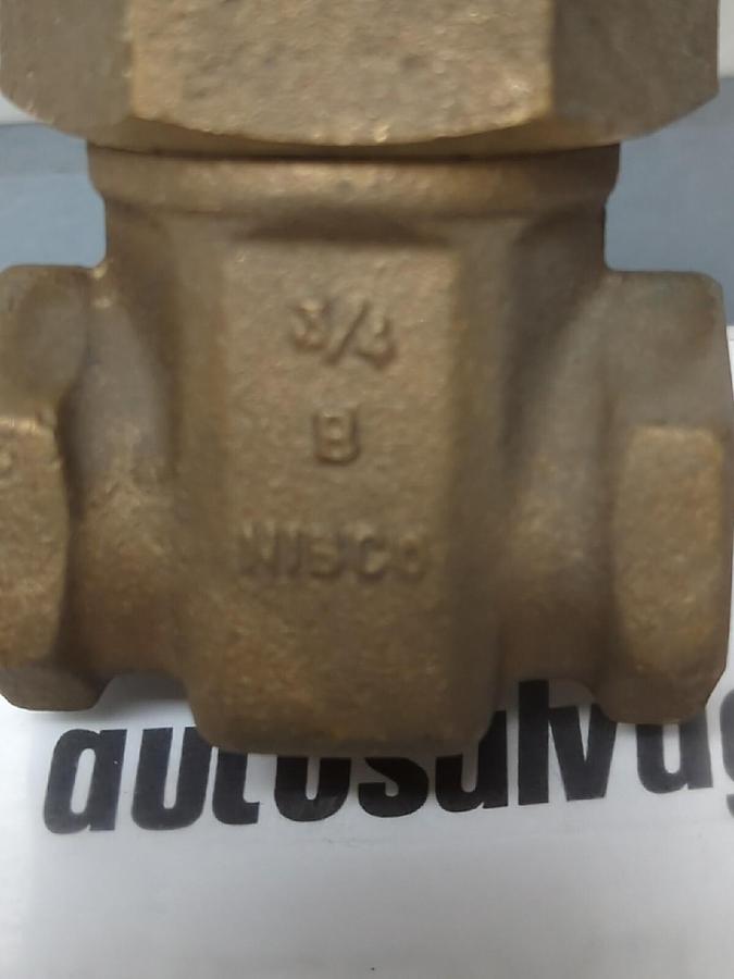 NIBCO,T-135,BRONZE GATE VALVE 3/4 IN 150SWP/300WOG NOS