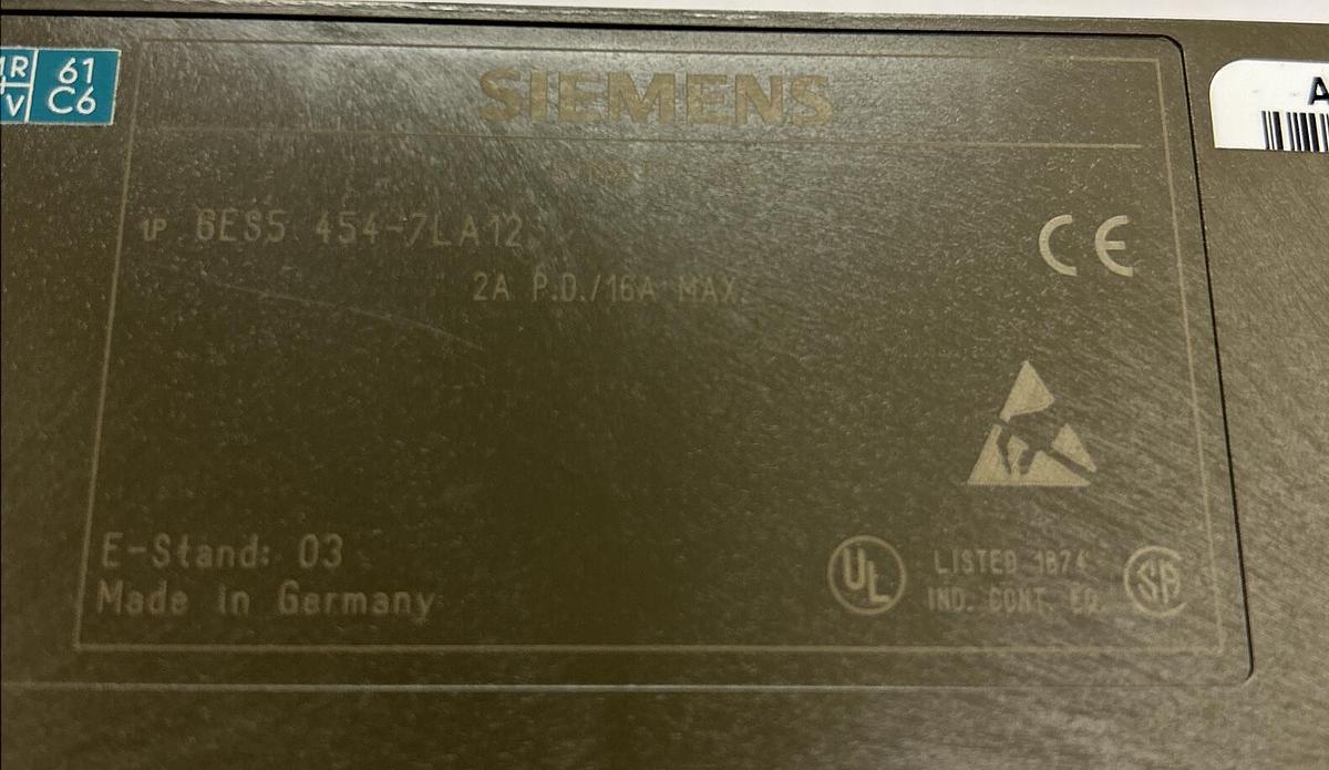 Used SIEMENS,6ES5454-7LA12,DIGITAL OUTPUT MODULE REFURBISHED