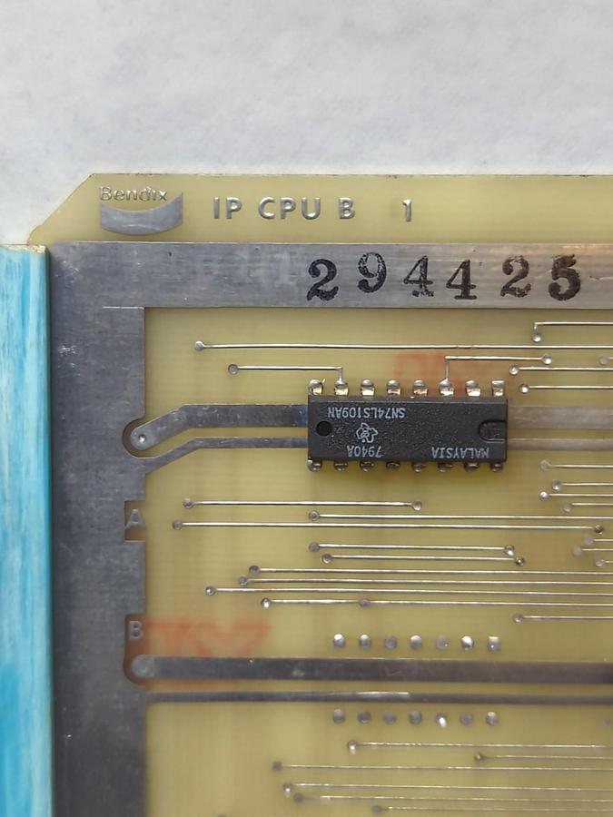 Used BENDIX,3732345V,IP CPU B CIRCUIT BOARD PRE-OWNED