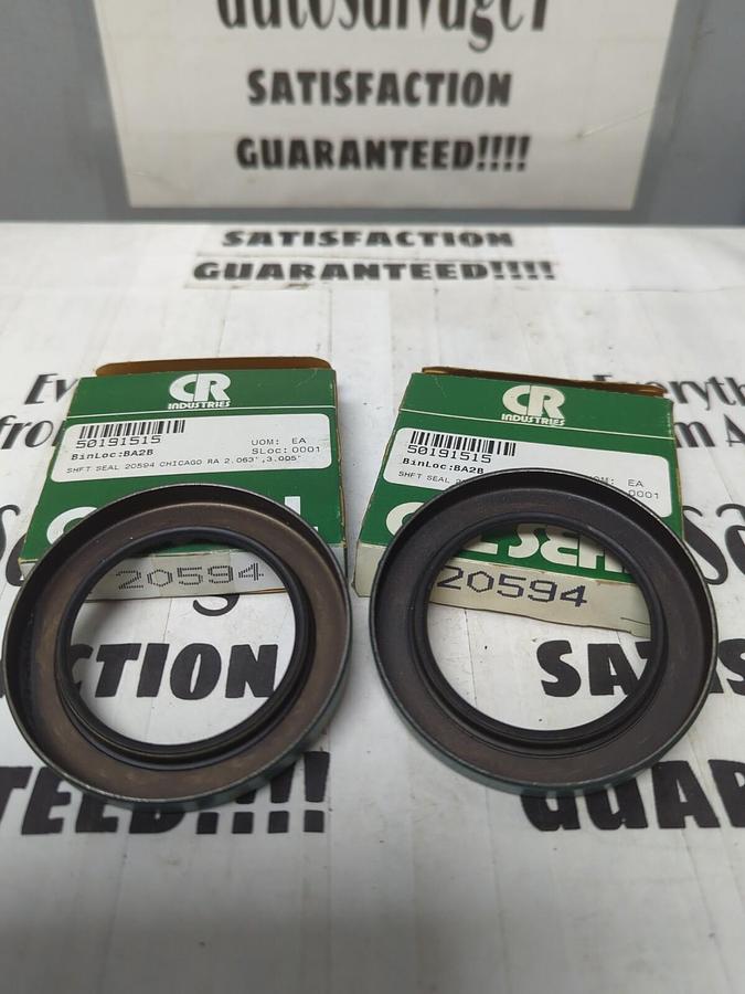 CHICAGO RAWHIDE,20594,OIL SEALS 2.063 IN X 3.005 IN LOT OF 2 NOS