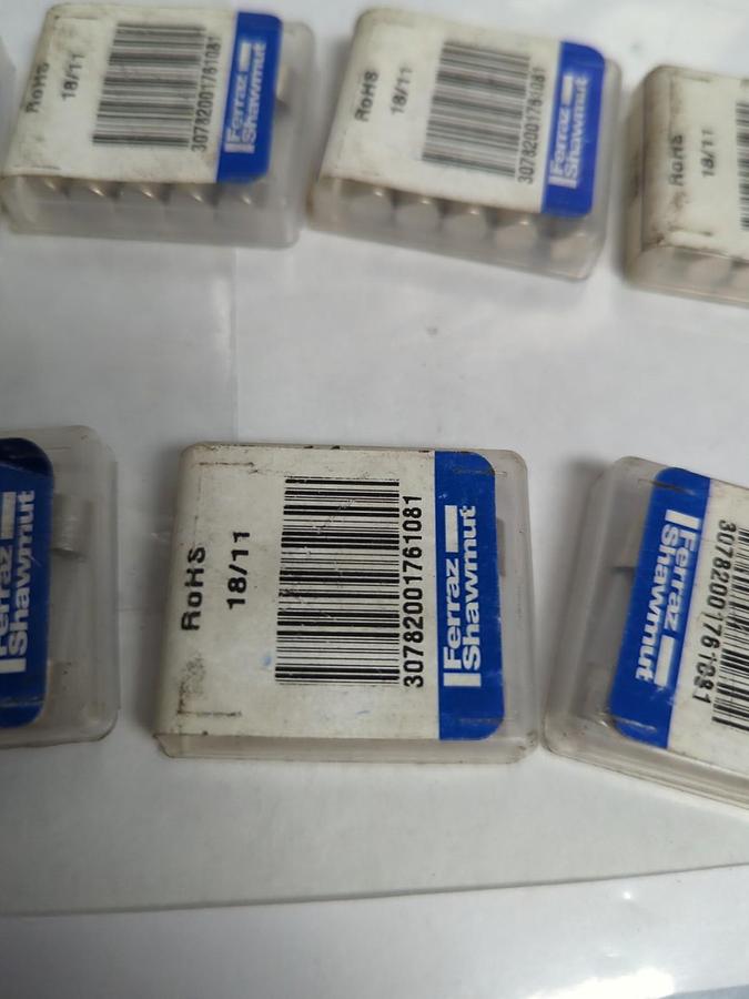 FERRAZ SHAWMUT,GGX-1/2,FAST ACTING 1/2 AMP FUSE LOT OF 45 NOS