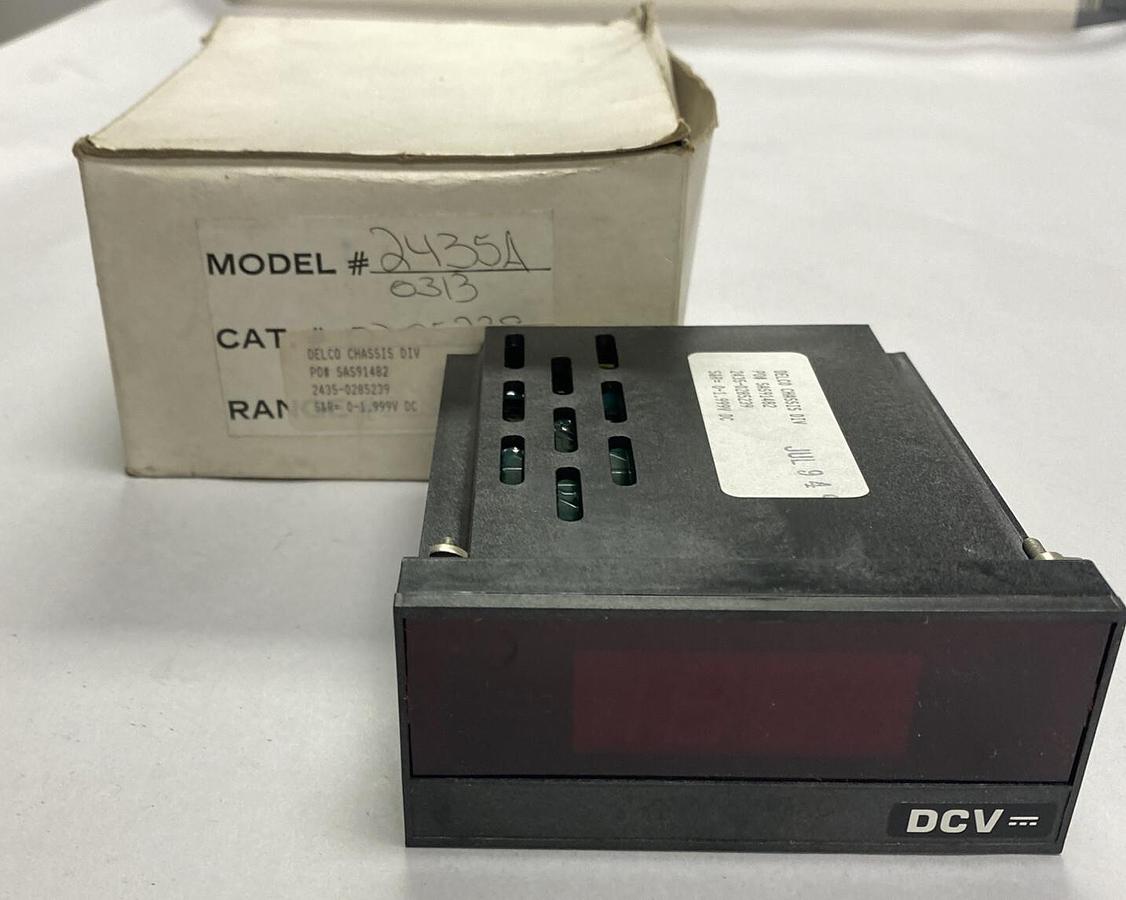 WESTCON,2435A-0285239,DIGITAL PANEL METER NOS