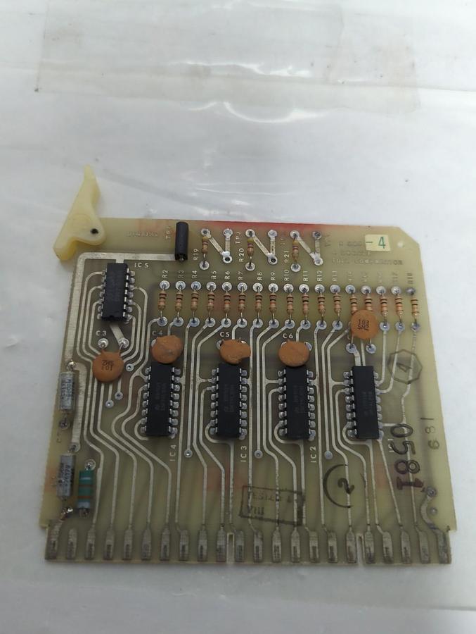 Used DYNAPAR,R544-4,FOUR DECADE FULL COMPARATOR BOARD PRE-OWNED