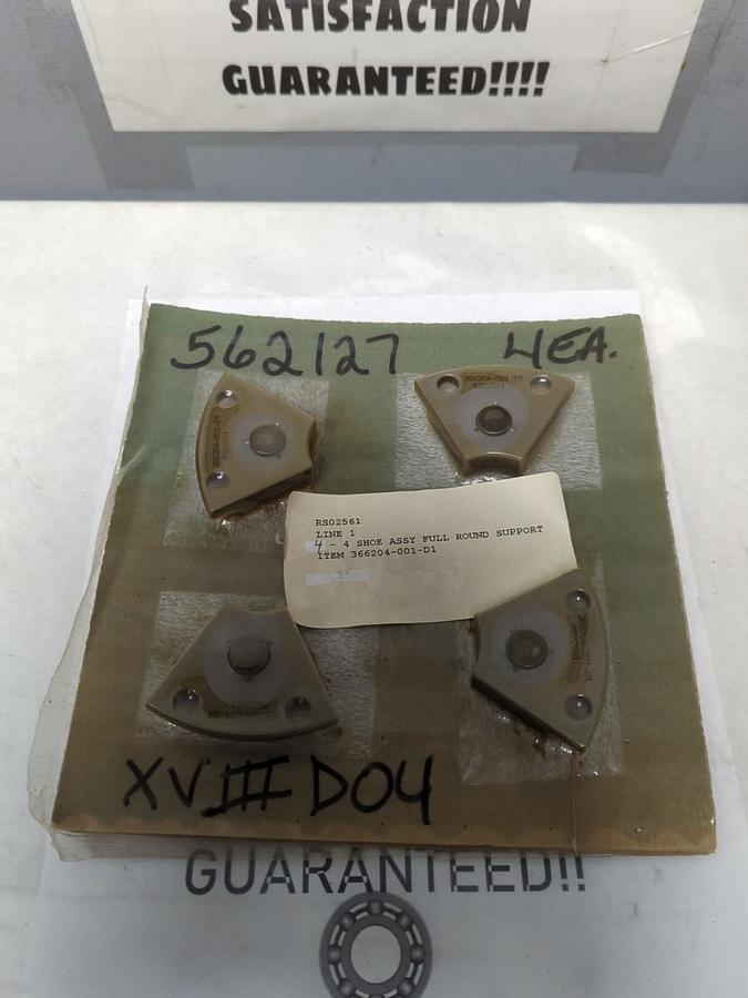 FLOWSERVE,RS02561,THRUST SHOE PACK OF 4 NEW