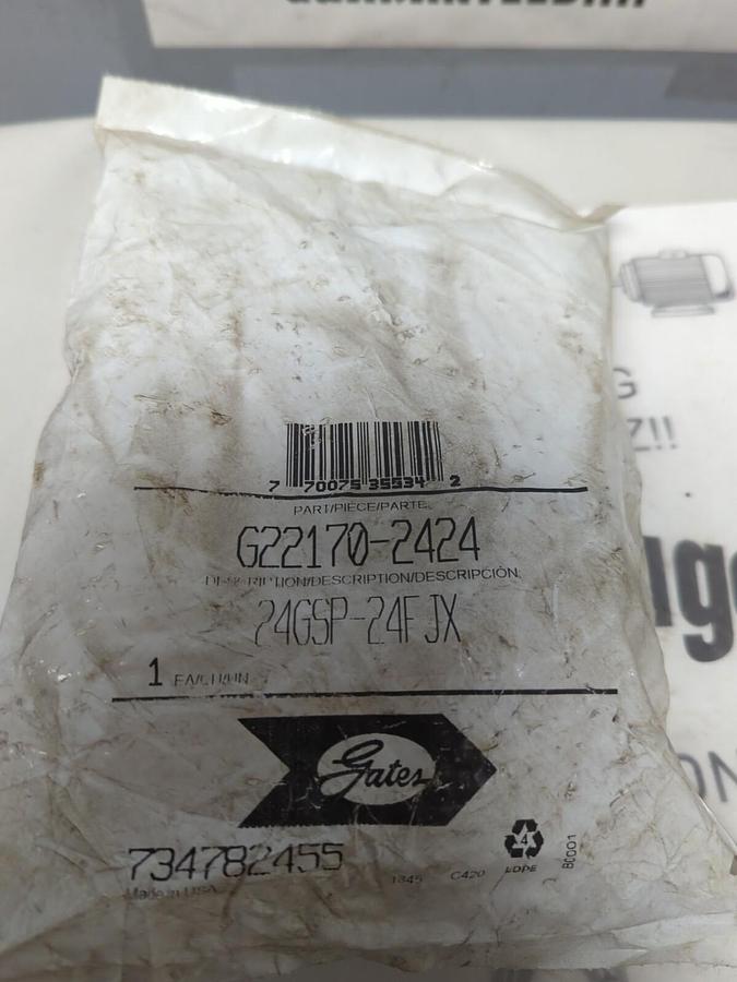 GATES,G22170-2424,HYDRAULIC HOSE FITTING NEW