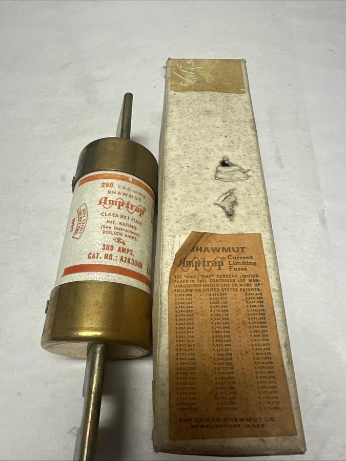 Shawmut,101,Amp-trap 300 Amp Class RK1 Fuse