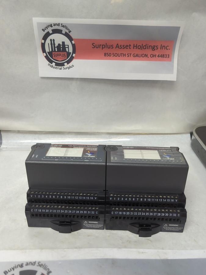 Used NATIONAL INSTRUMENTS,FP-DIO-550/FP-DO-401,FIELD POINT 8-16 CHANNEL MODULES