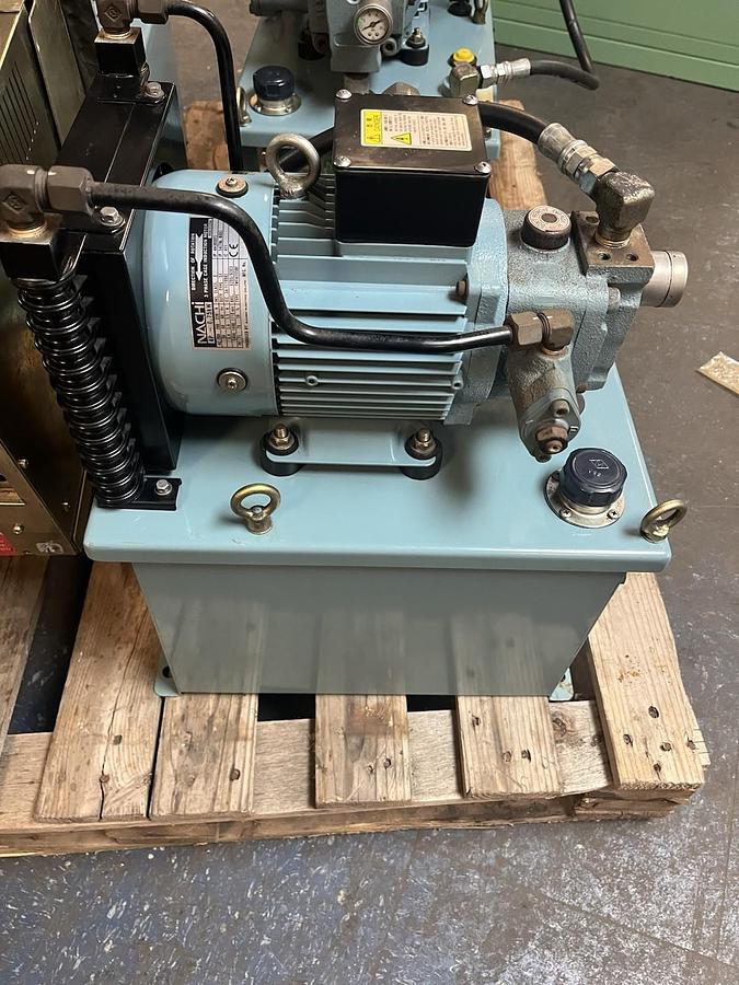 Used NACHI,20-07V0A3-12,HYDRAULIC PUMP PACK UNIT .75kW