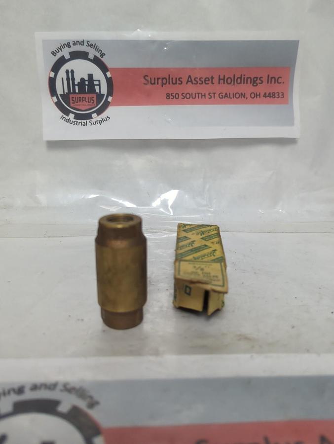 STRATAFLO,400,3/8 INCH CHECK VALVE NOS