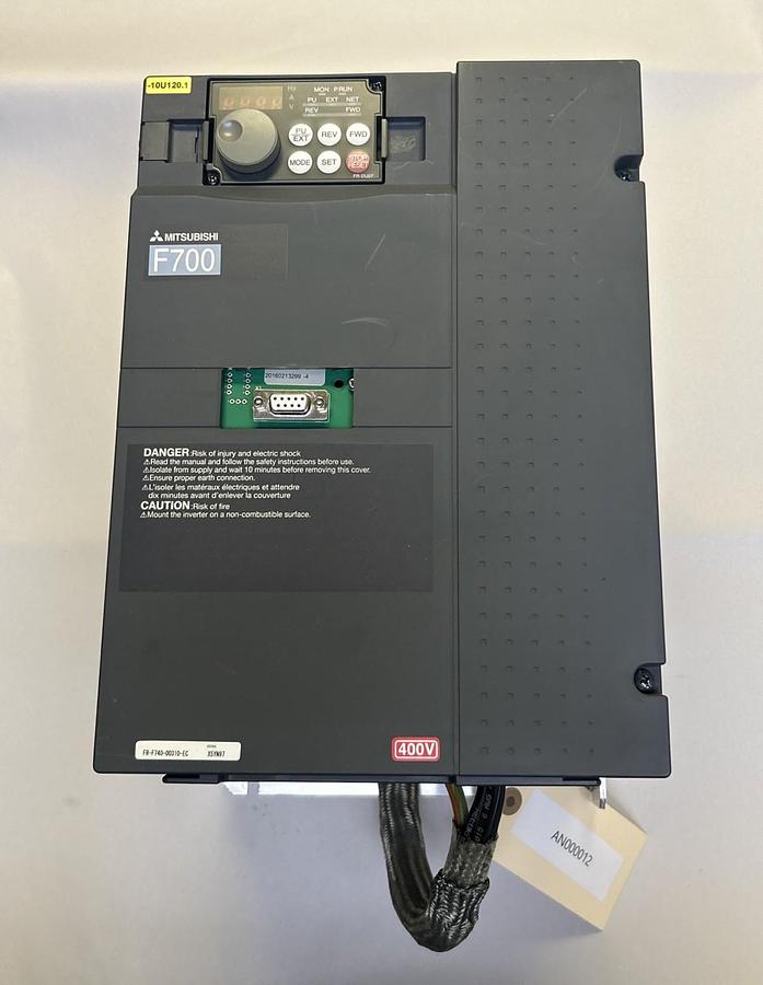 Used MITSUBISHI,FR-F740-00310-EC,AC INVERTER DRIVE VFD 380-480V