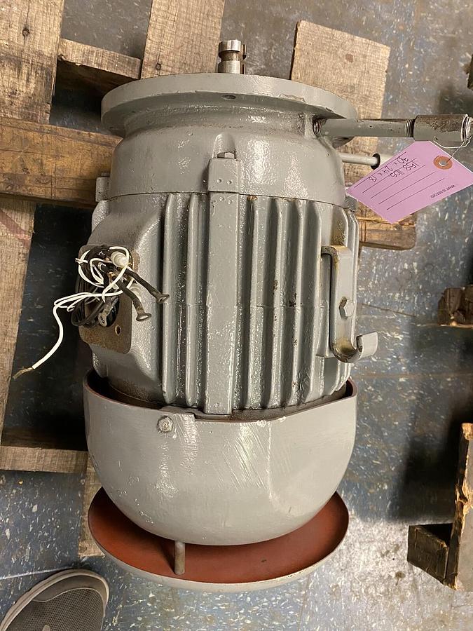 Used Siemens Allis,RCZV-MT,Induction Motor 7.5HP 1740RPM 460v 213HP